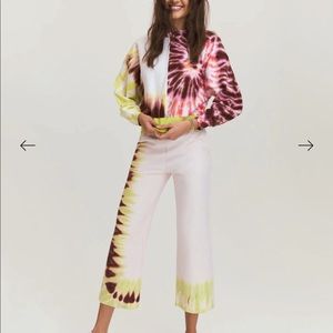 Something Navy Aspen Bicolor Tie Dye Sweatshirt